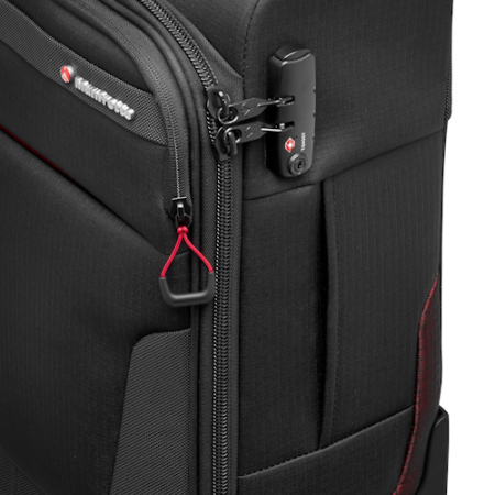 Manfrotto MB PL-RL-A50 - walizka, plecak fotograficzny na kółkach, Pro Light Reloader Air 50 - zapięcie